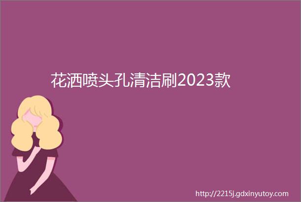 花洒喷头孔清洁刷2023款