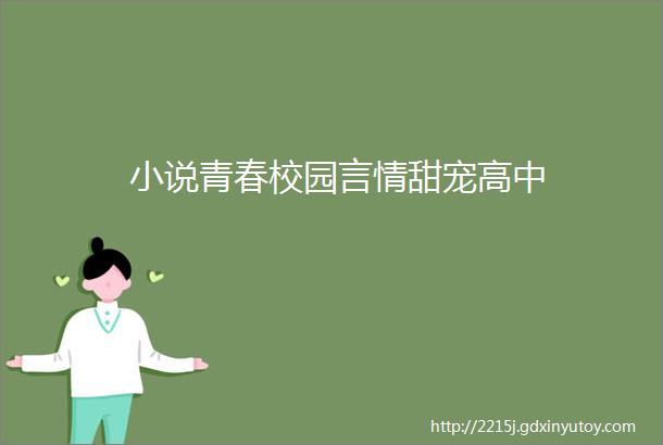 小说青春校园言情甜宠高中