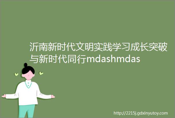 沂南新时代文明实践学习成长突破与新时代同行mdashmdash张庄镇举办新时代文明实践站站长培训班